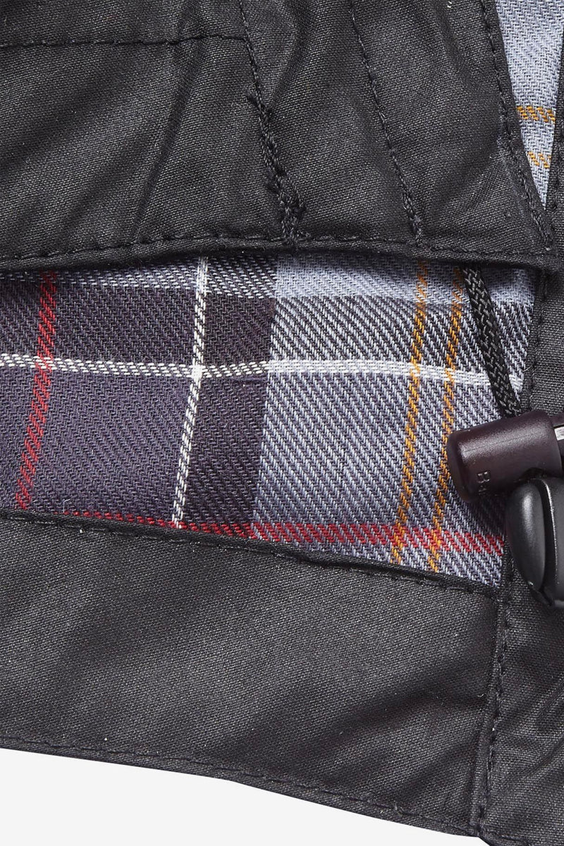 BARBOUR Cappuccio in cotone cerato