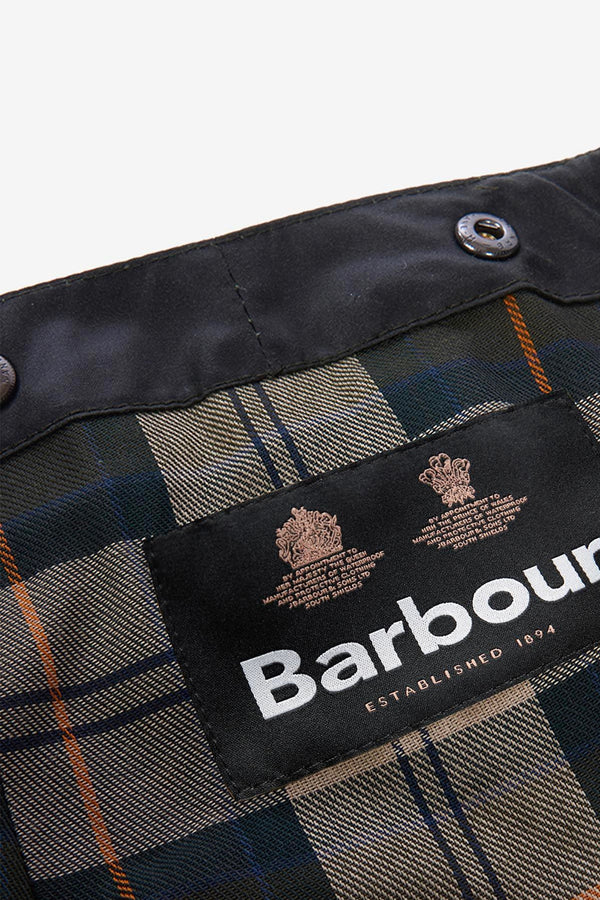 BARBOUR Cappuccio in cotone cerato