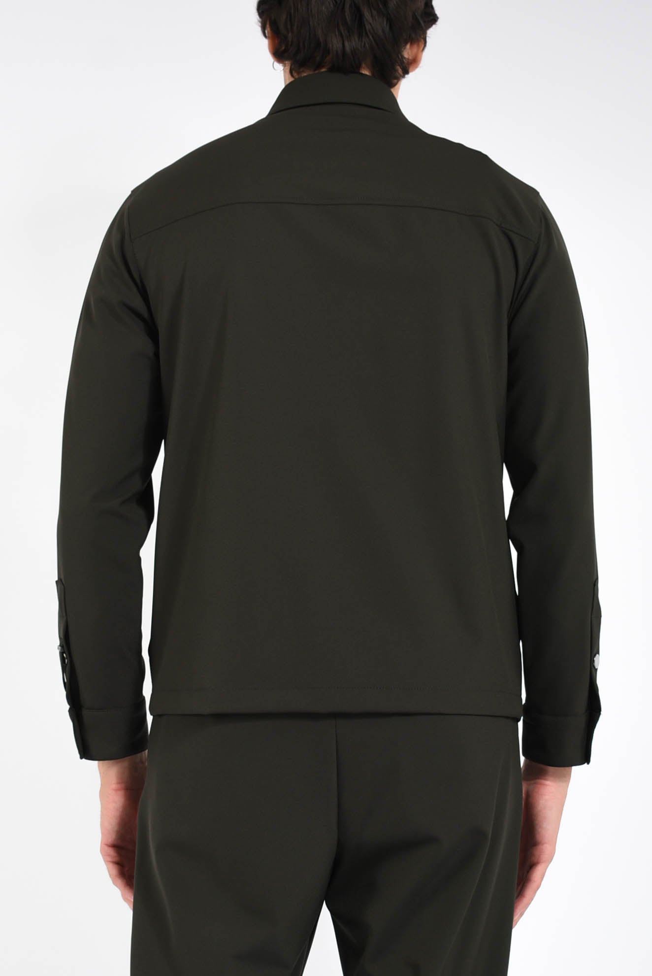 Camicia leroy in tessuto tecnico