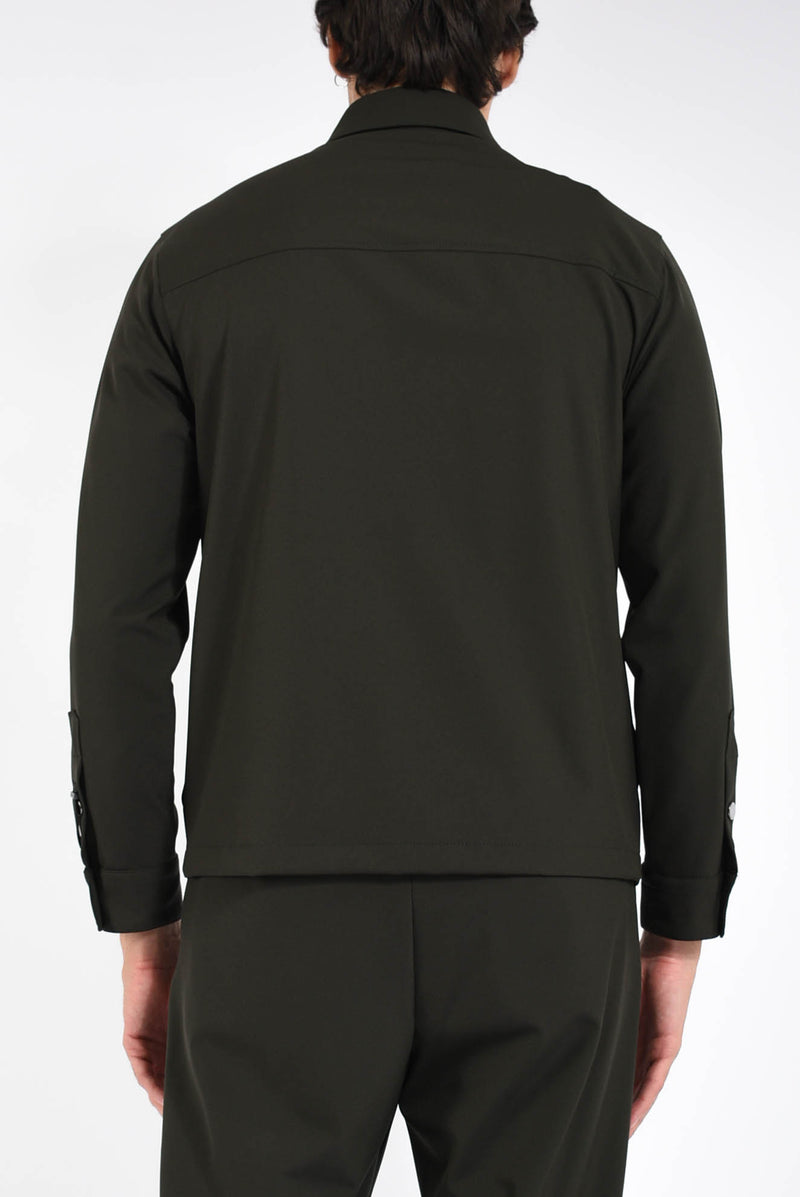 Camicia leroy in tessuto tecnico