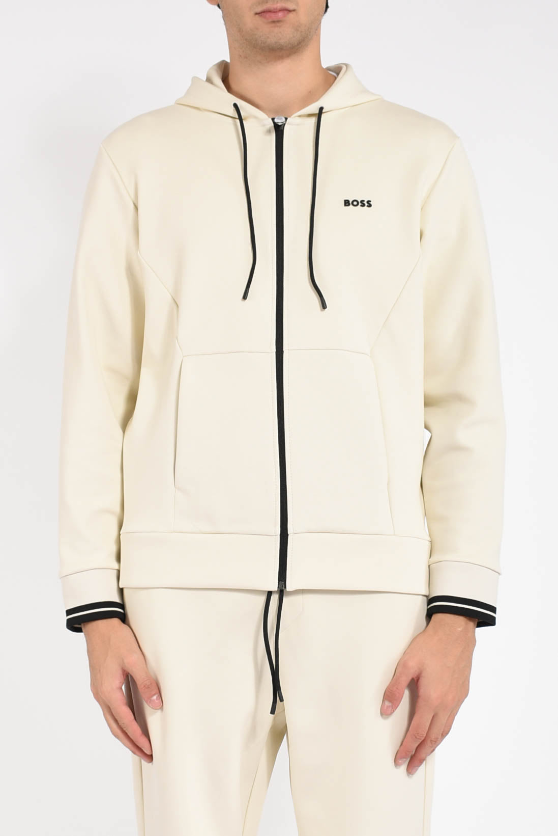 Felpa in misto cotone