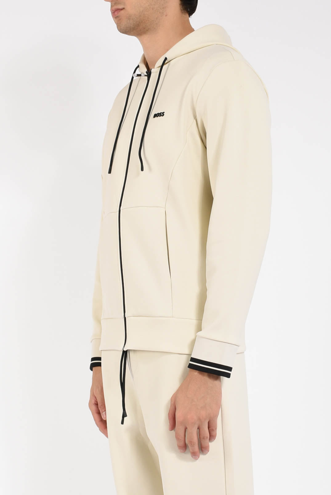 Felpa in misto cotone