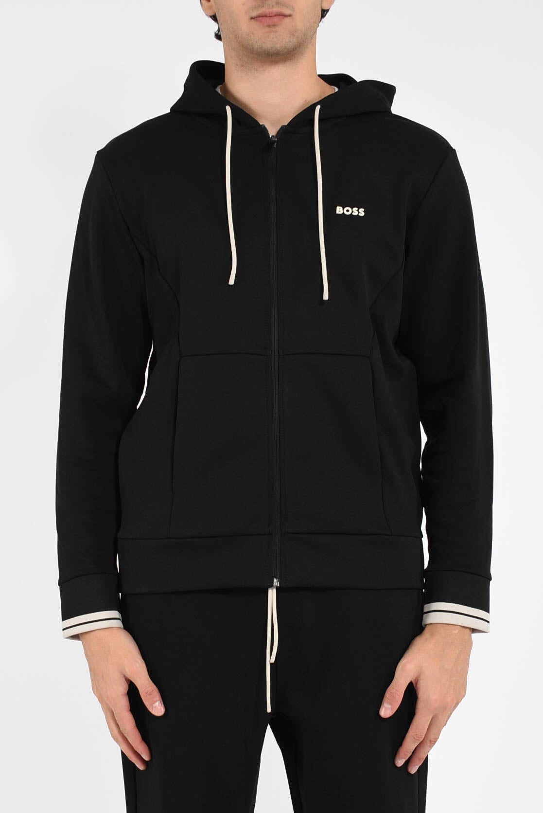 Felpa in misto cotone