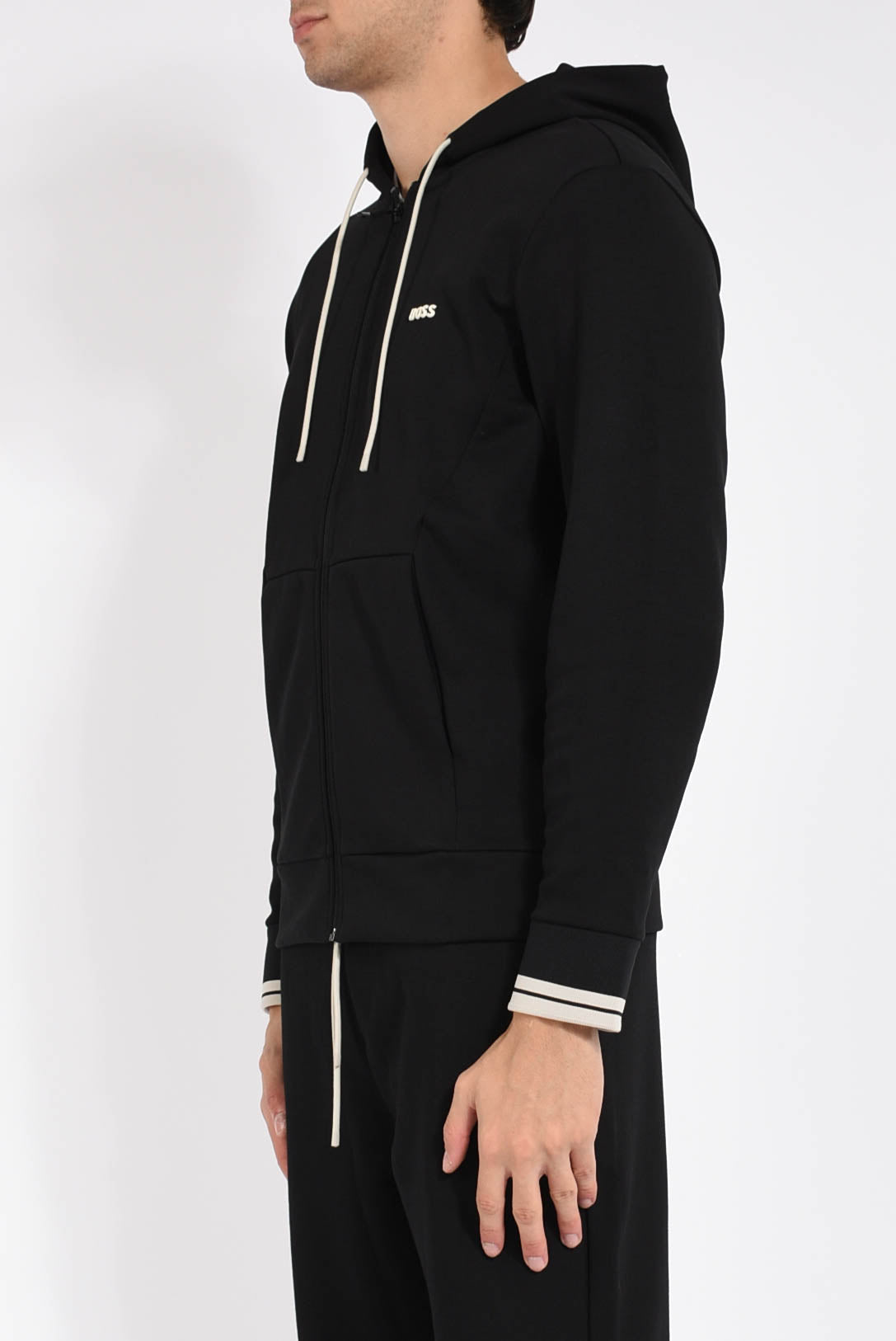 Felpa in misto cotone