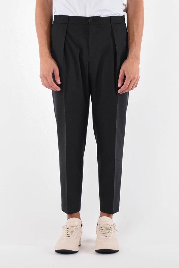 BRIGLIA 1949 Pantaloni con pinces in fresco lana