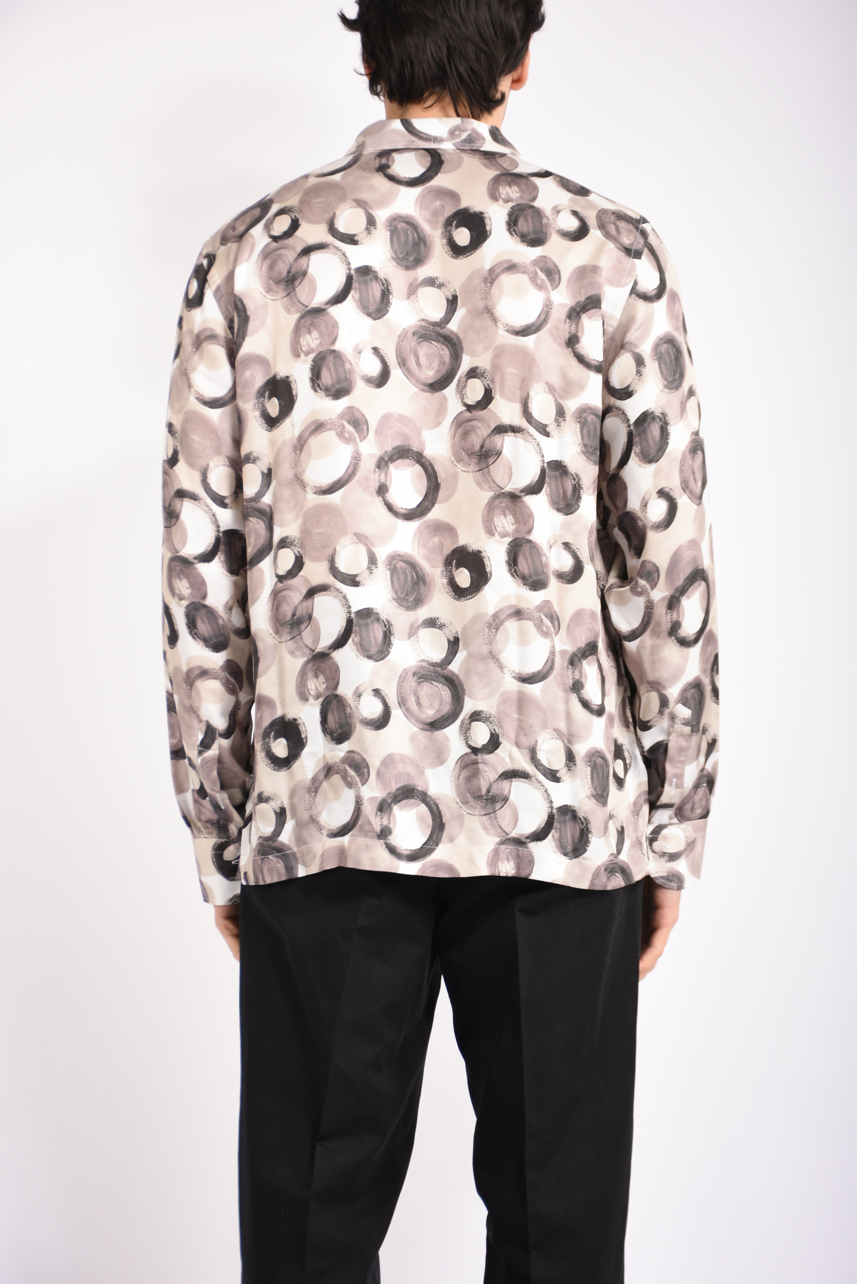 Camicia fantasia in viscosa