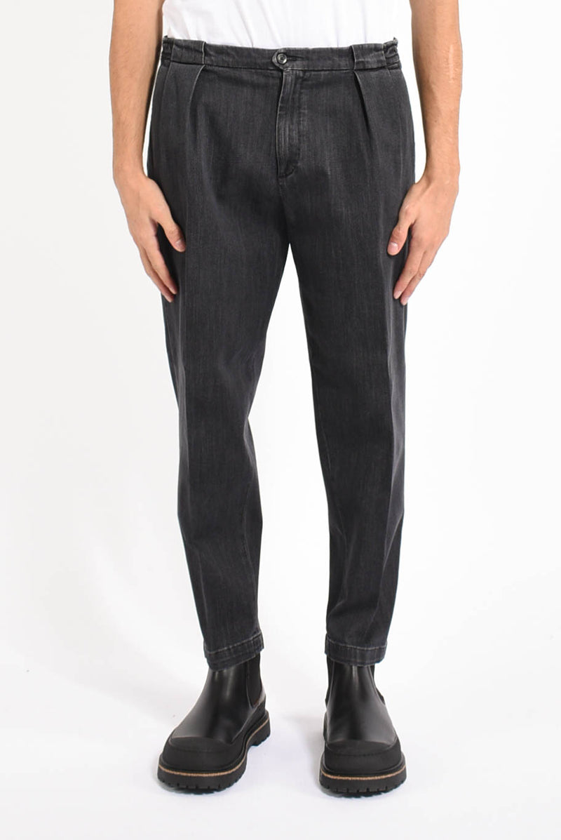 Pantaloni portobellos in denim