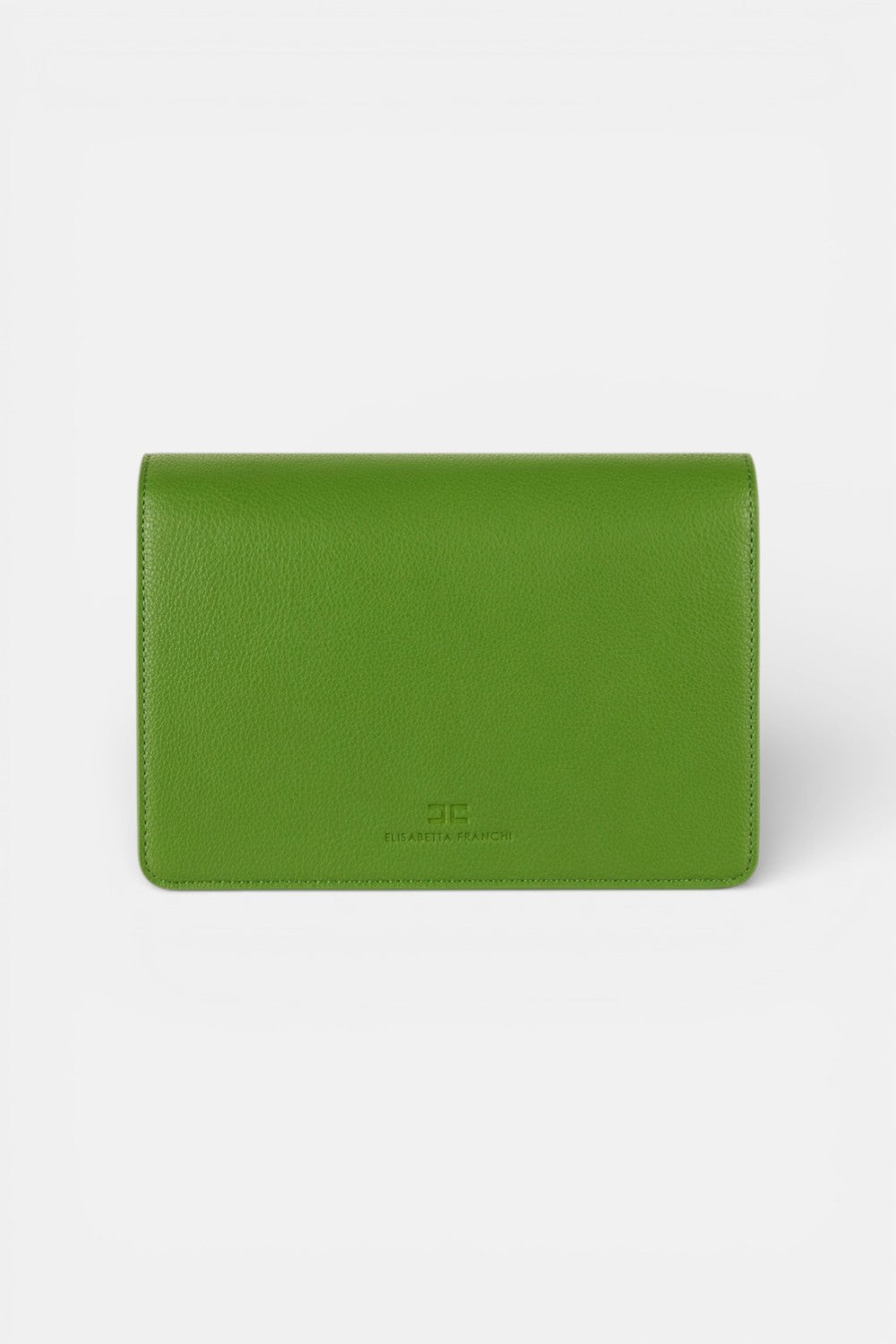 Borsa a tracolla con placca logo