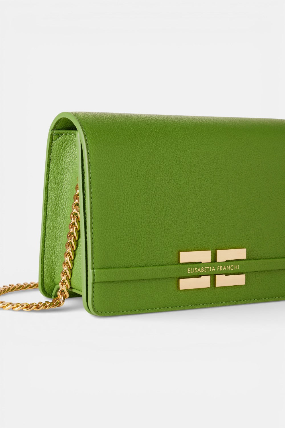 Borsa a tracolla con placca logo