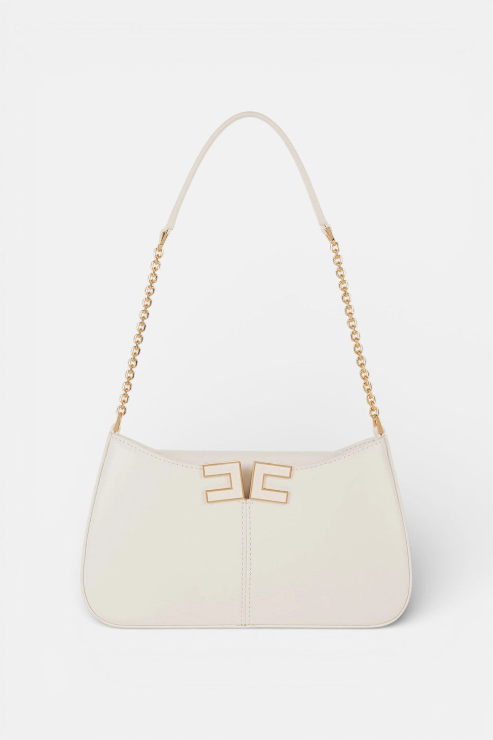 Borsa a spalla con dettaglio logo