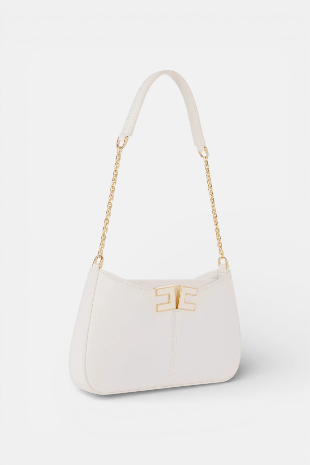 Borsa a spalla con dettaglio logo