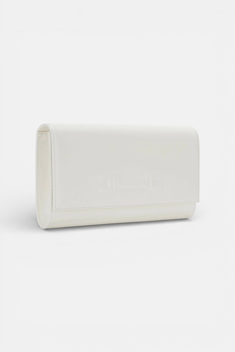 Pochette con logo embossed