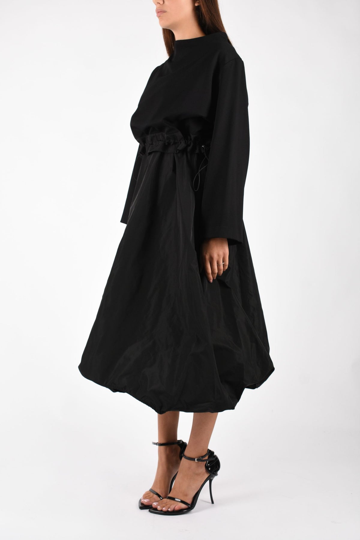 ABITO LUNGO IN TAFFETA