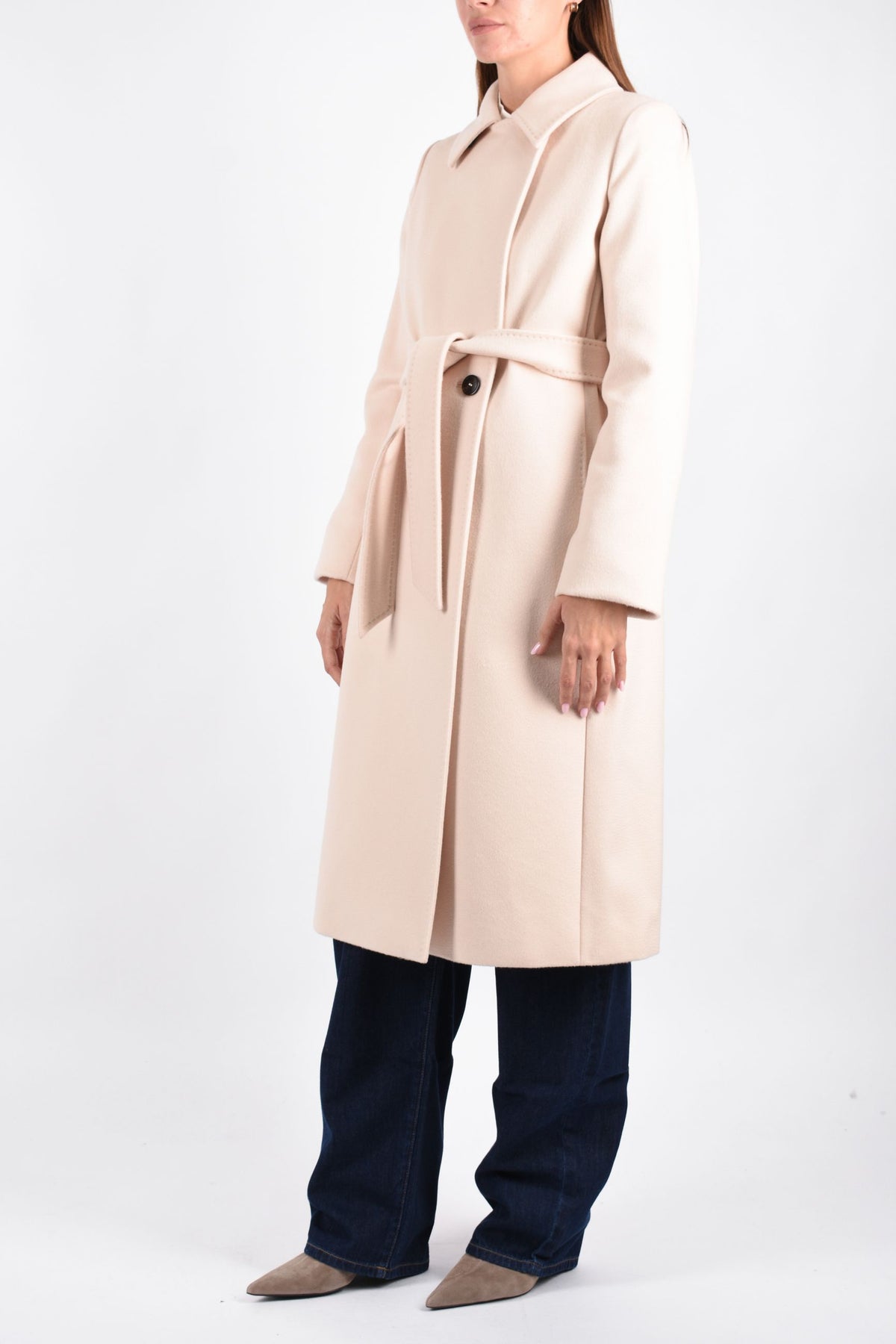 Cappotto doppiopetto in lana BCOLLAG 2626016061600