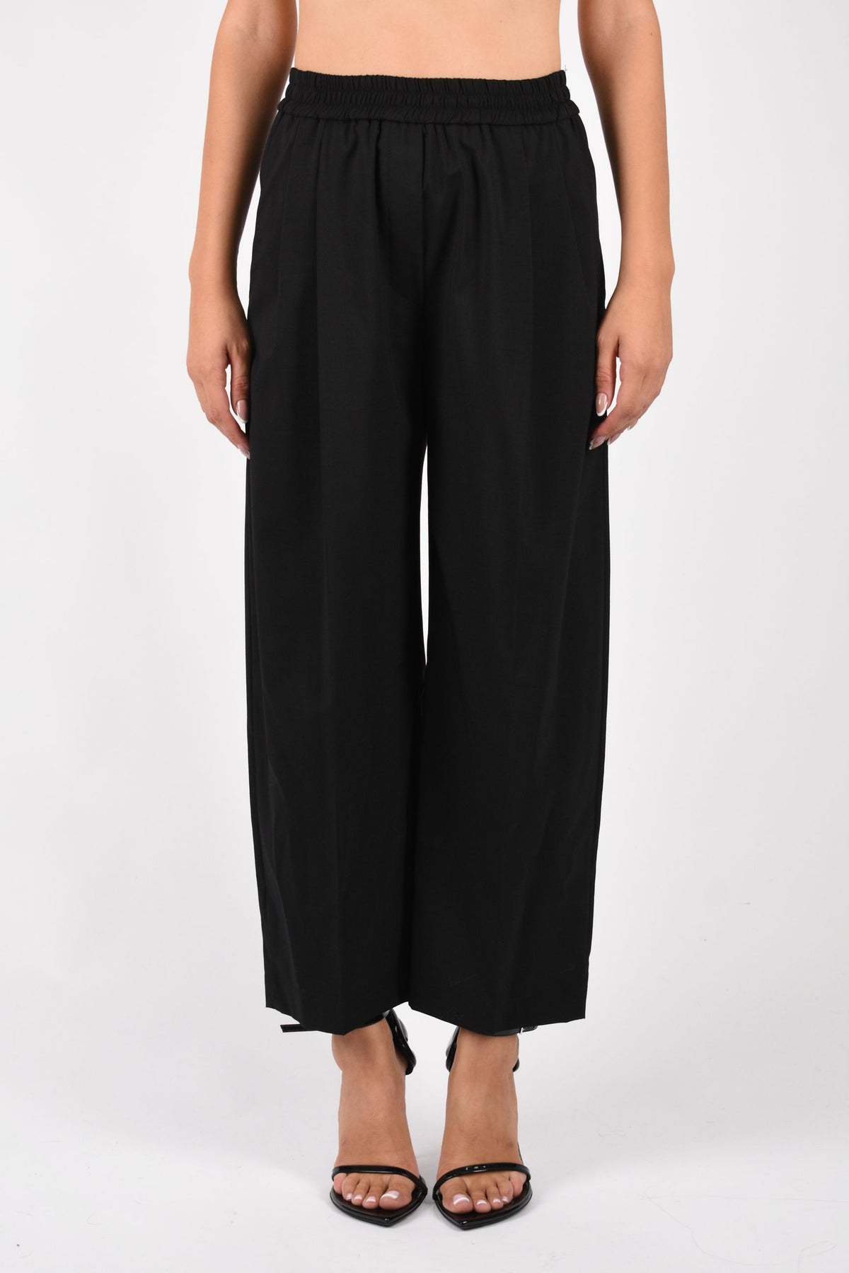 PANTALONE IN MISTO LANA