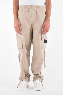 CALVIN KLEIN JEANS Pantaloni cargo in twill di cotone