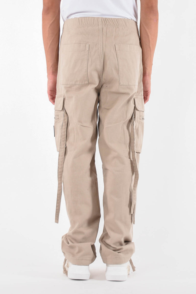 CALVIN KLEIN JEANS Pantaloni cargo in twill di cotone