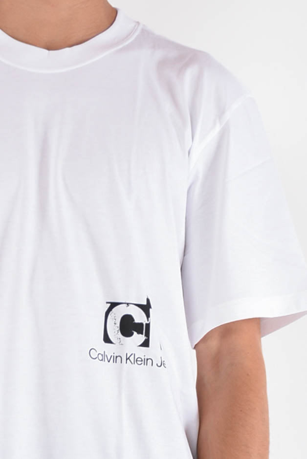 CALVIN KLEIN JEANS T-shirt stampata