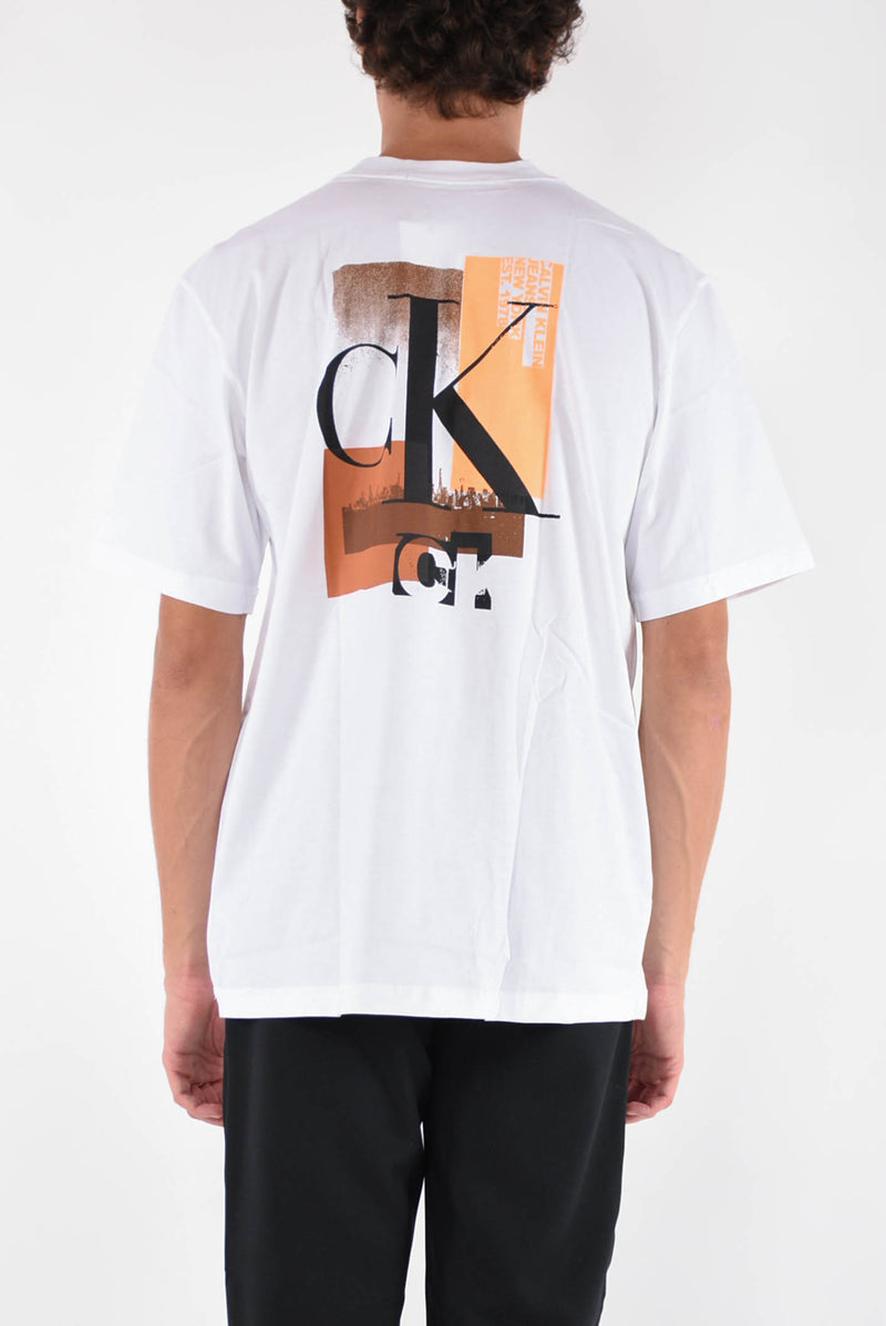 CALVIN KLEIN JEANS T-shirt stampata