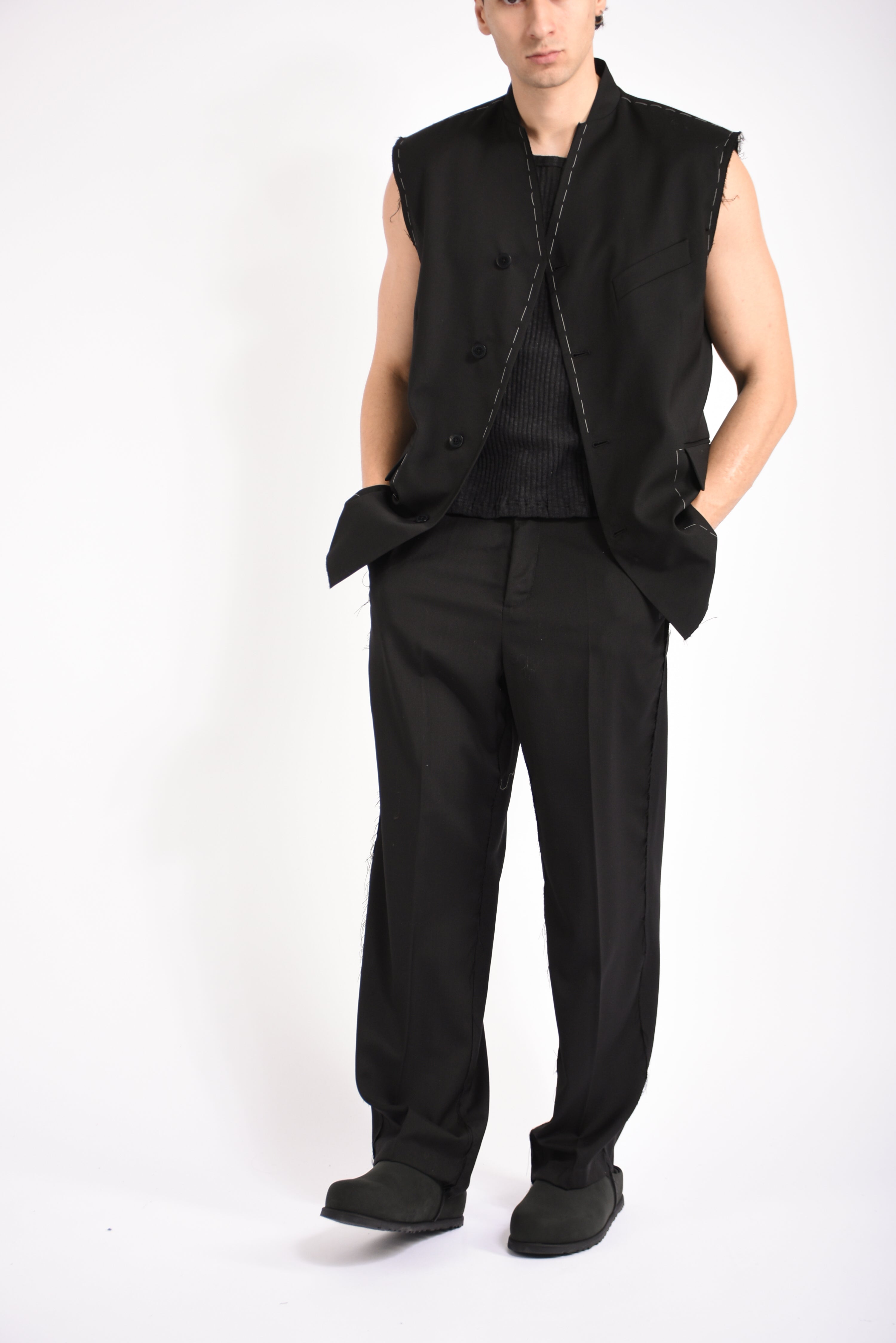 Giacca smanicata arny