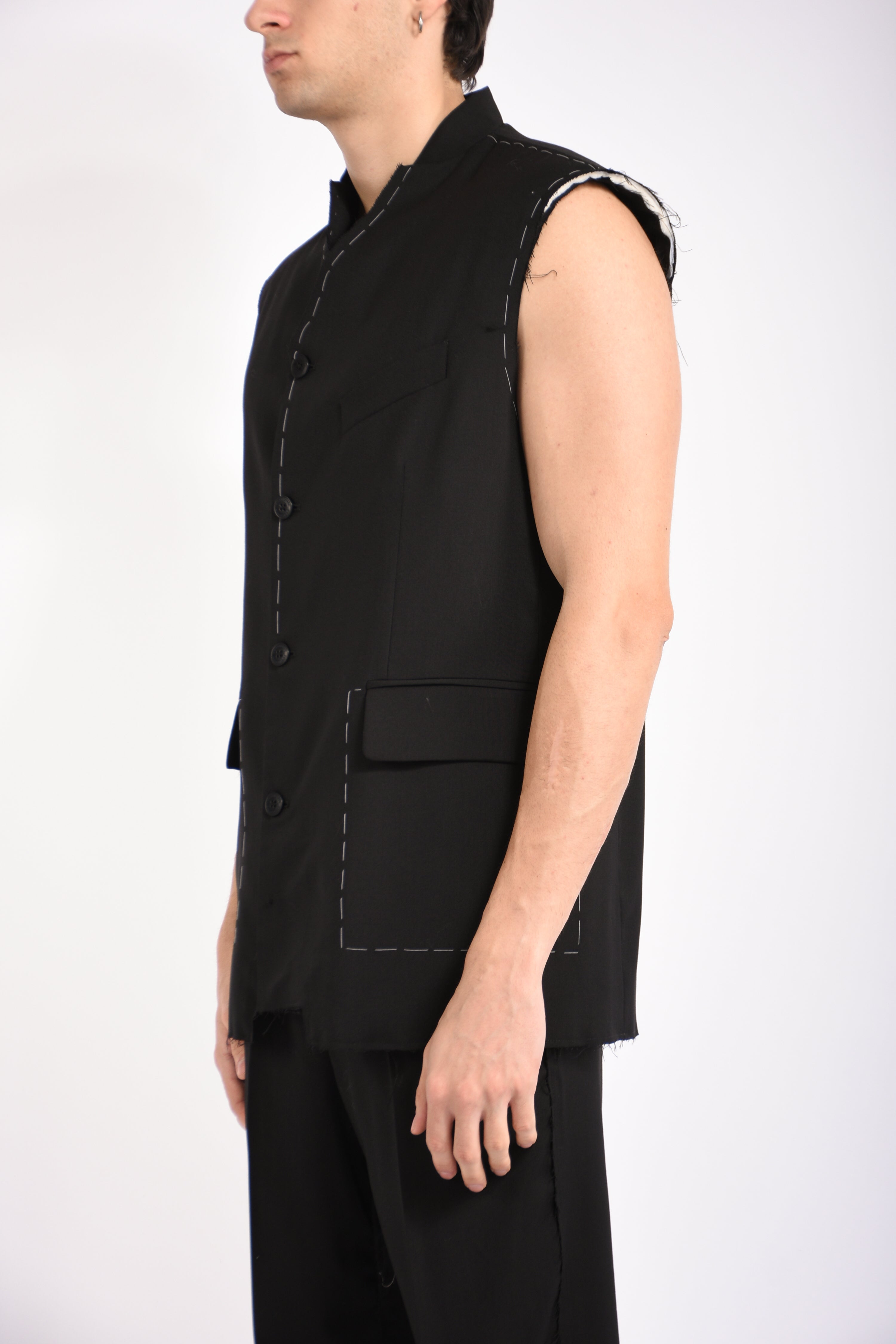 Giacca smanicata arny