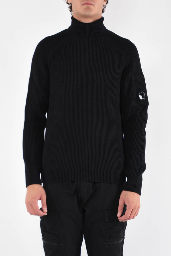 C.P. COMPANY Maglia a costa inglese