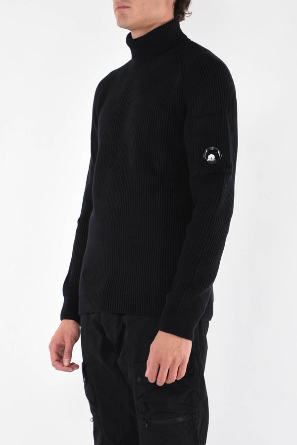 C.P. COMPANY Maglia a costa inglese