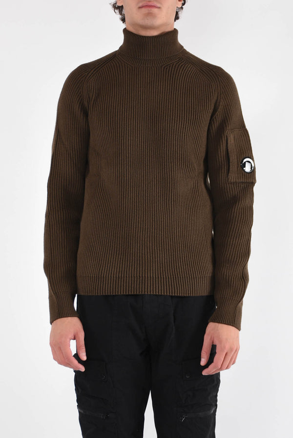 C.P. COMPANY Maglia a costa inglese
