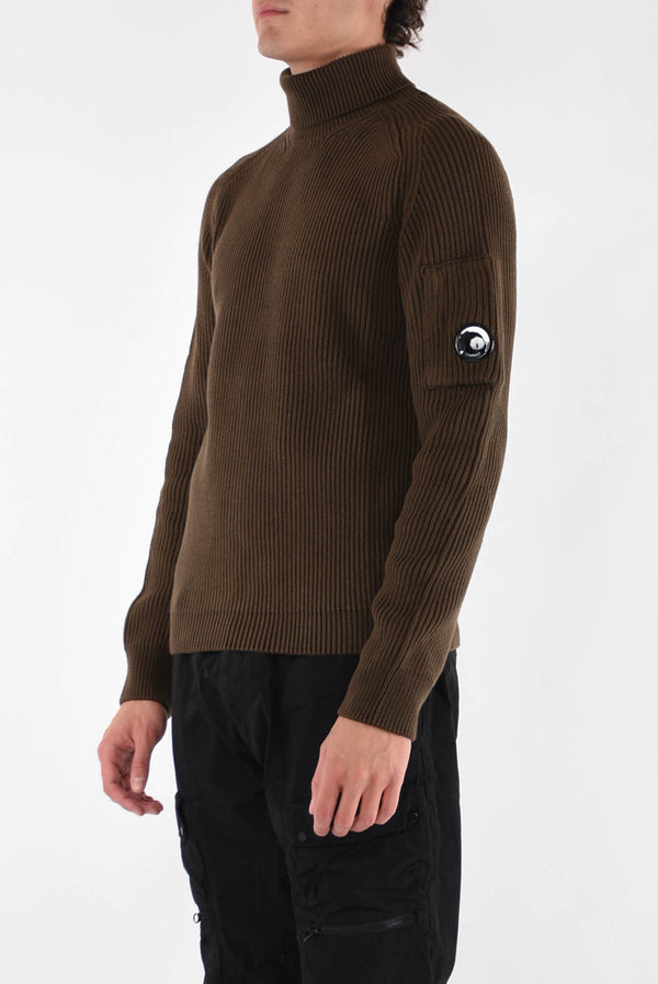 C.P. COMPANY Maglia a costa inglese