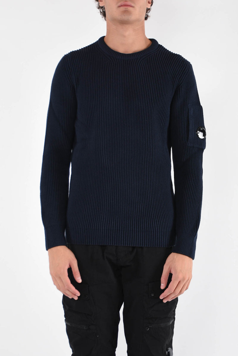 C.P. COMPANY Maglia a costa inglese