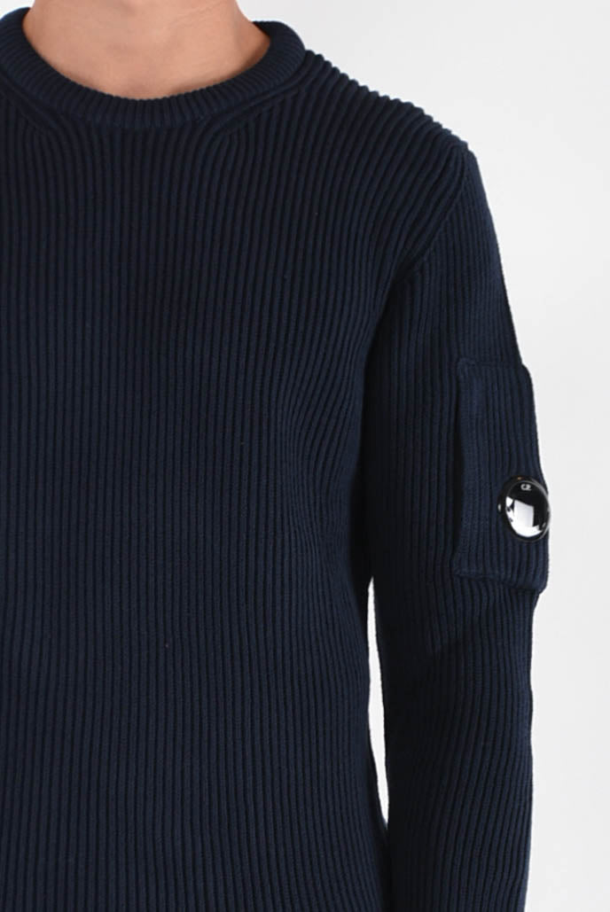 C.P. COMPANY Maglia a costa inglese