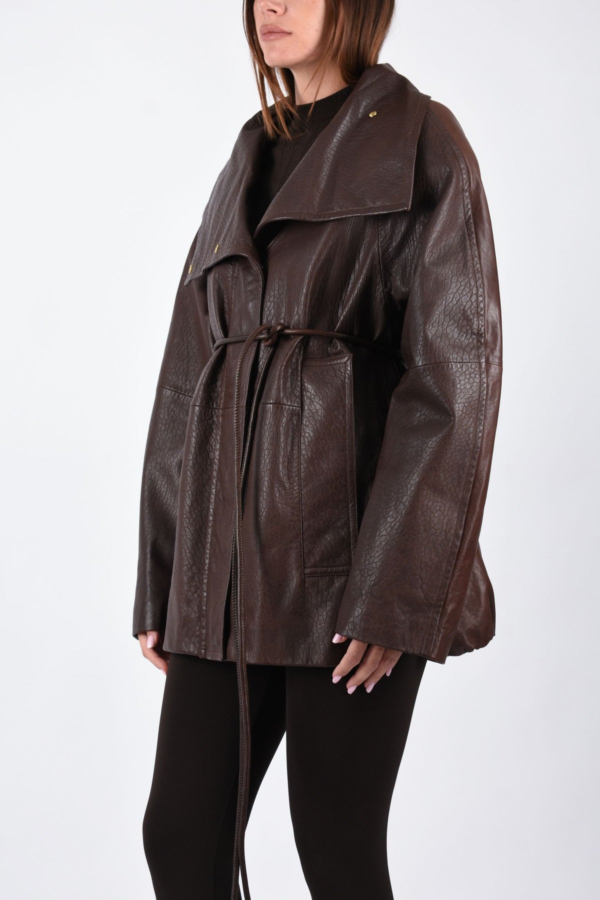 Giacca in pelle ALAGGIO 2622446013