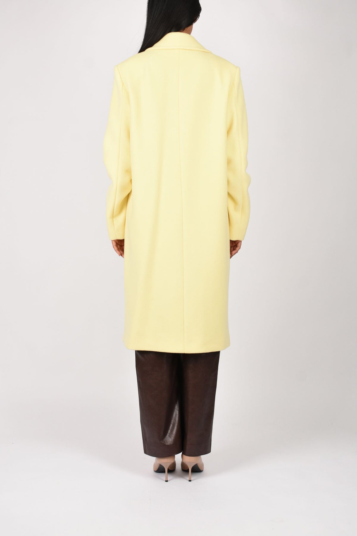 Cappotto monopetto in misto lana 4141MDC03Y267602