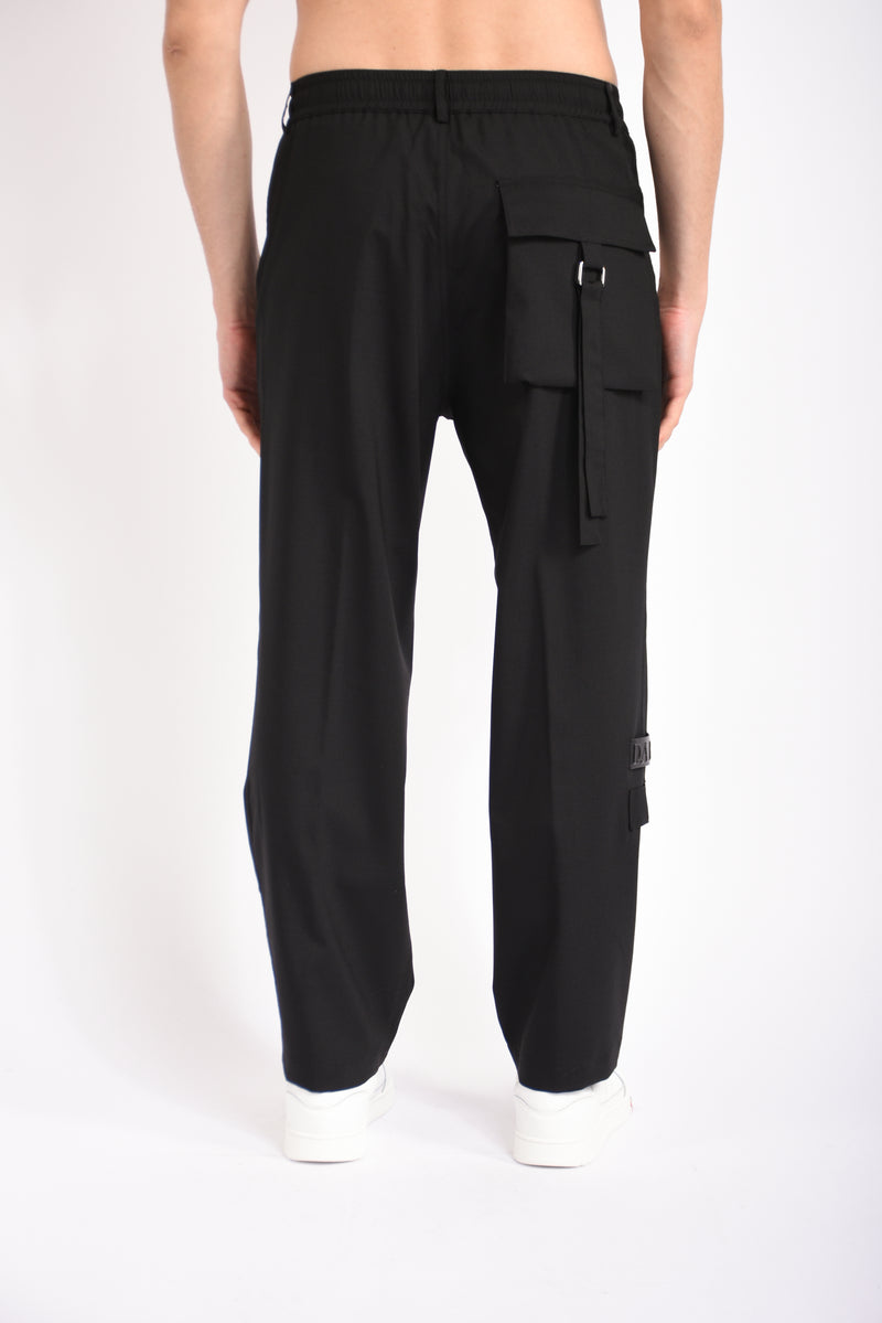 Pantaloni in fresco lana