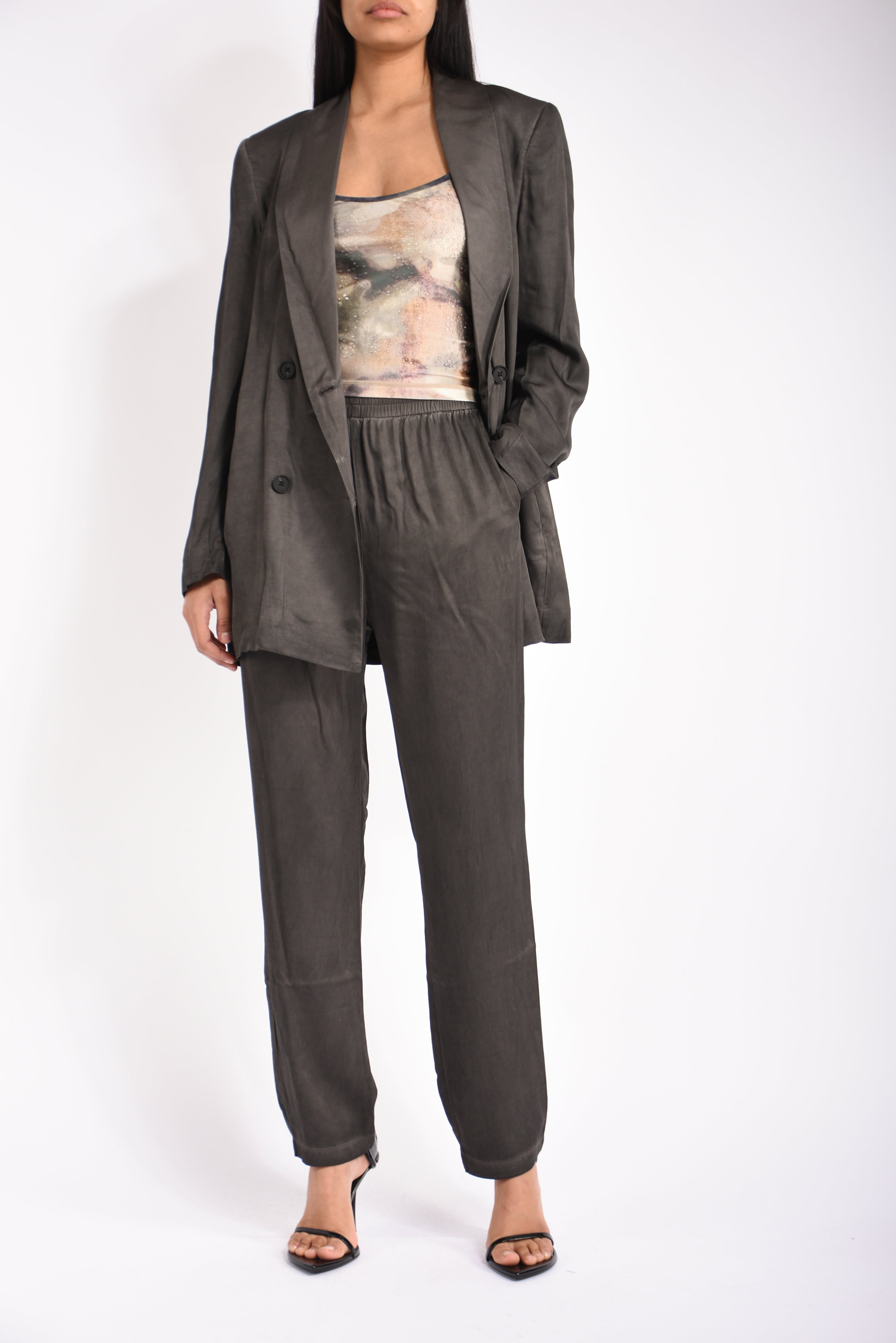 pantaloni in raso p-trak