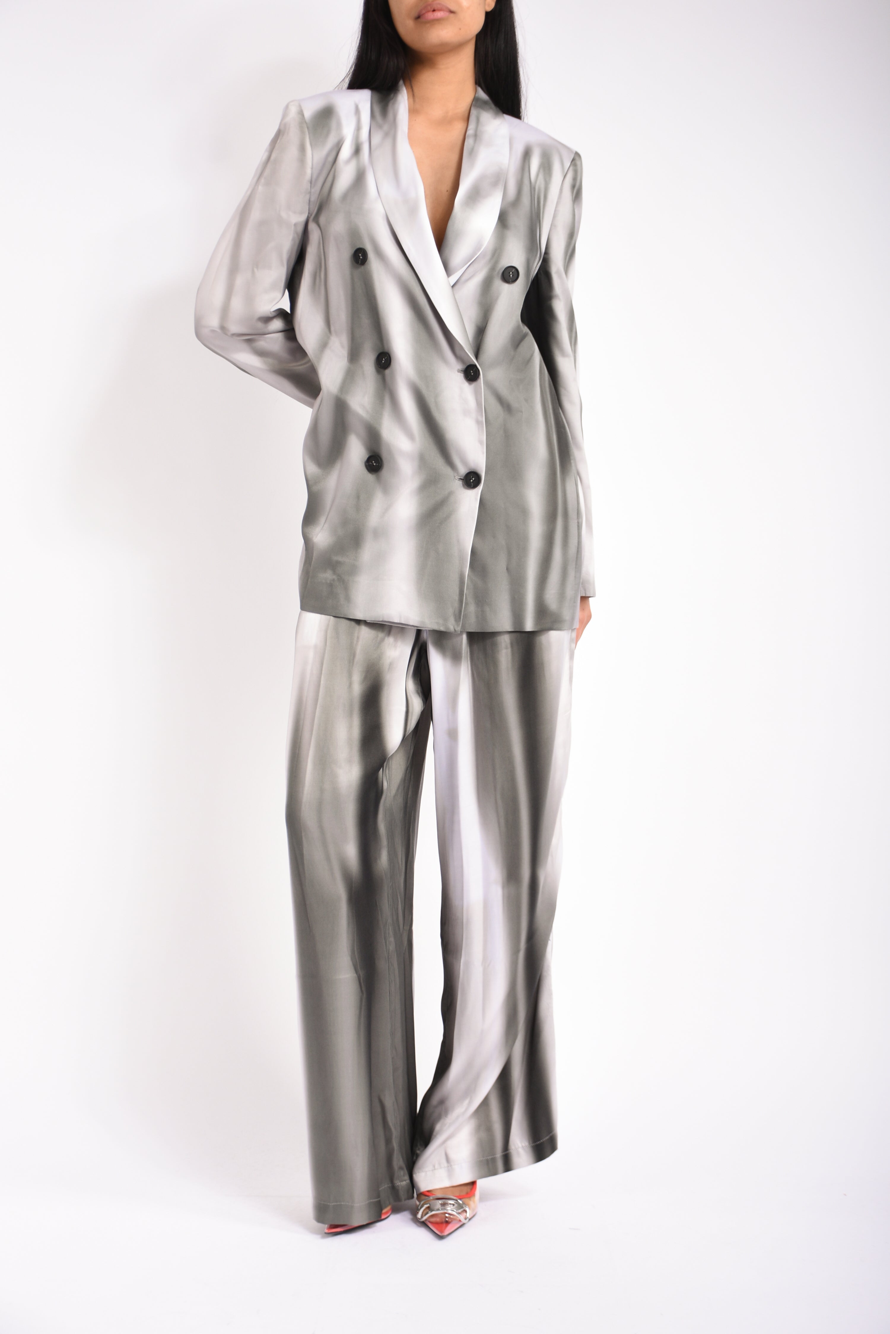 giacca in raso g-avina