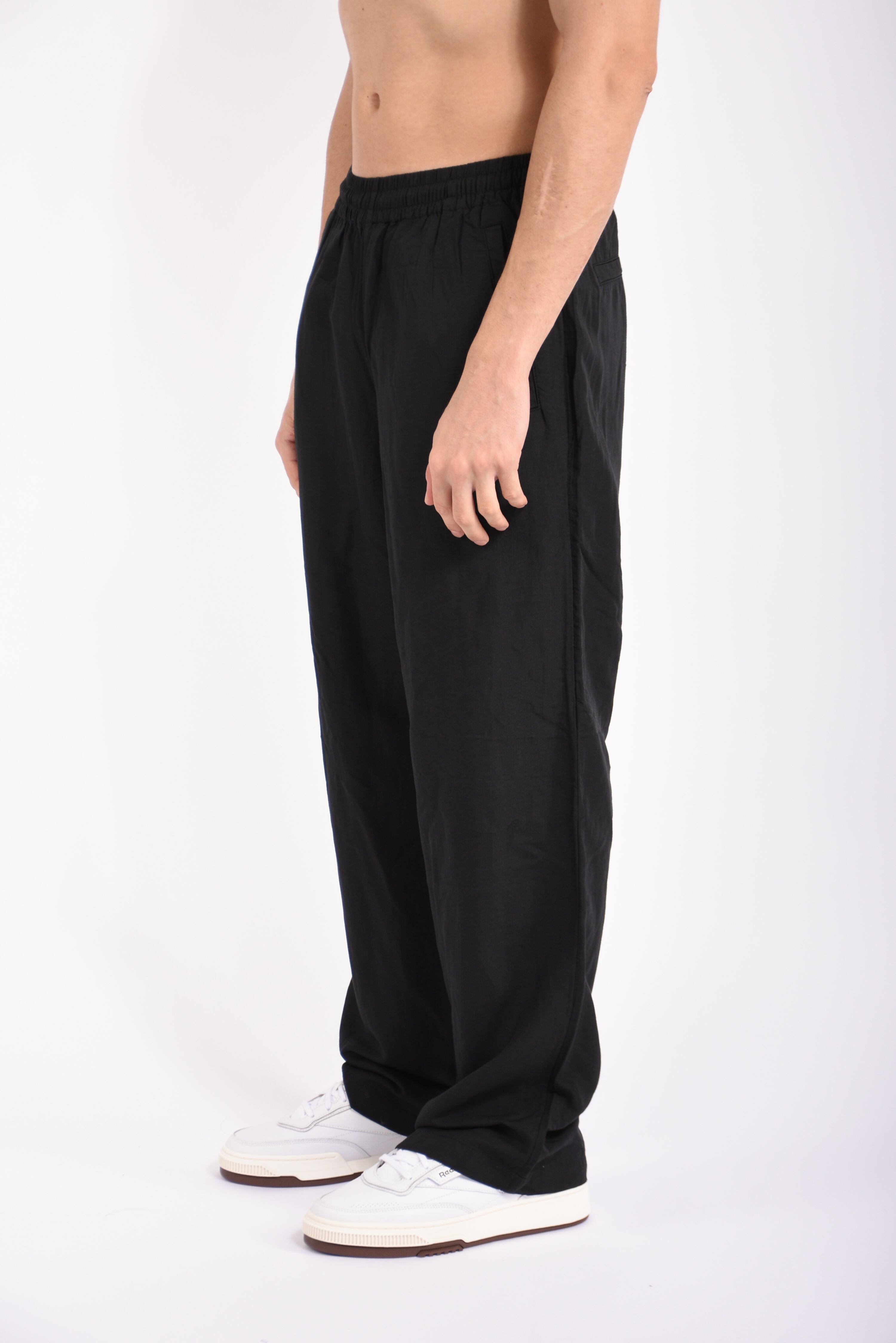 Pantaloni THECK in misto lino