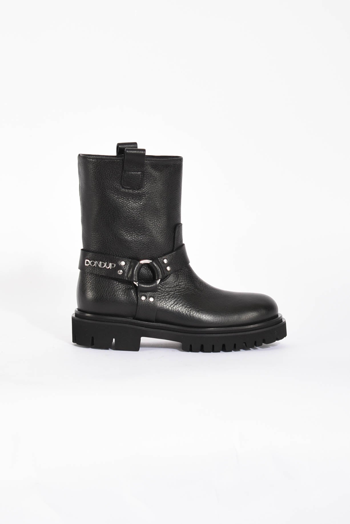 stivali Biker in pelle