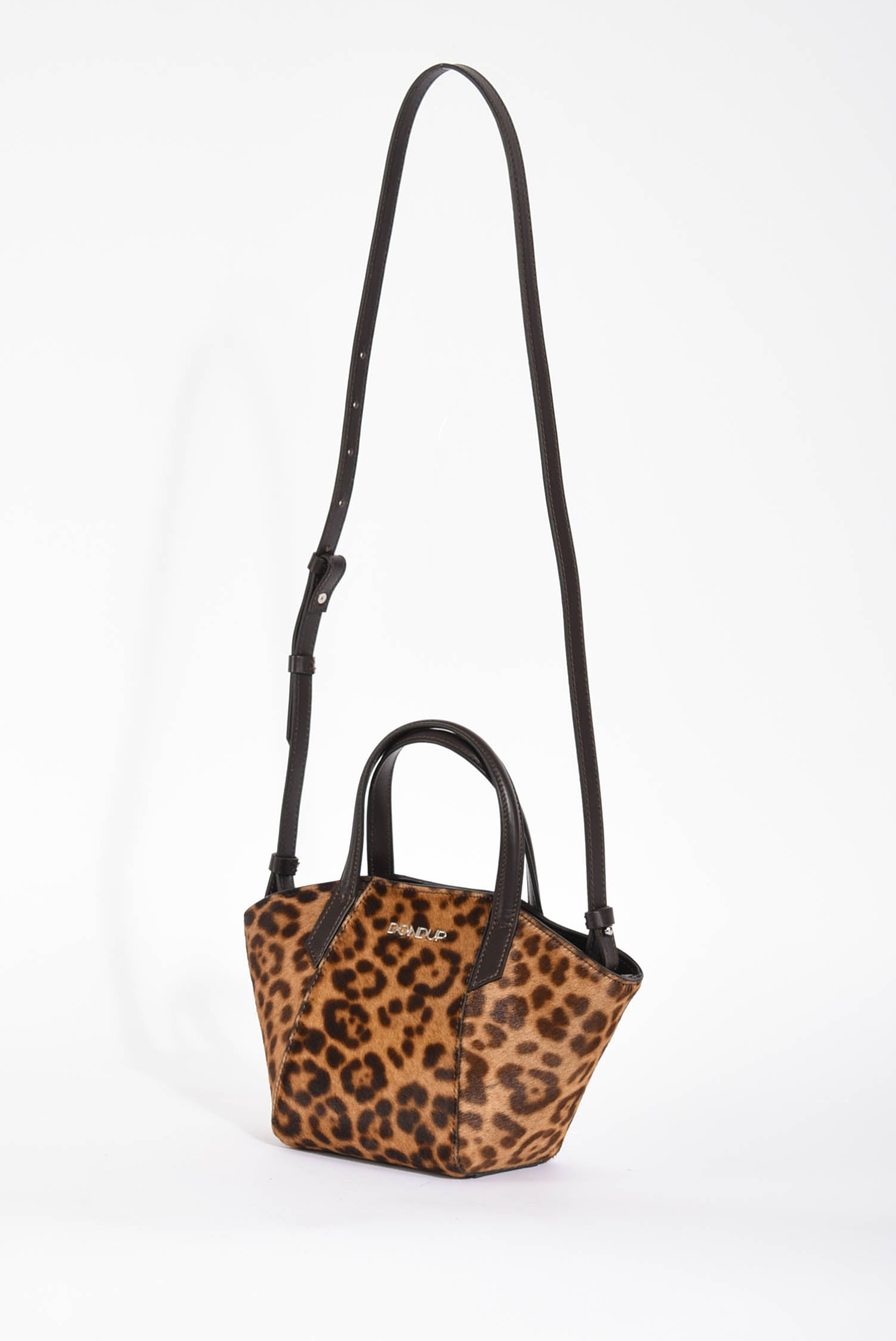 borsa a tracolla Mini bag in crosta