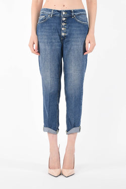 DONDUP jeans a vita bassa modello koons