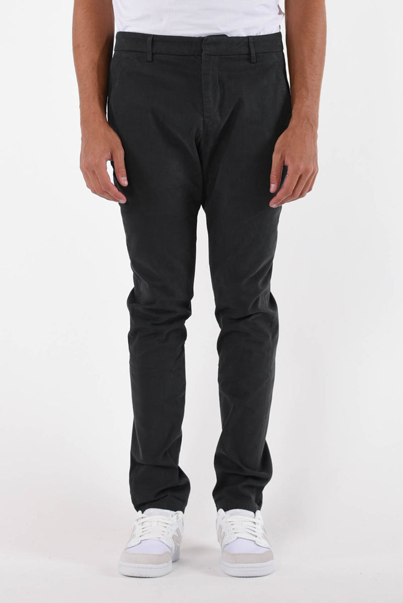 DONDUP Pantaloni gaubert in cotone