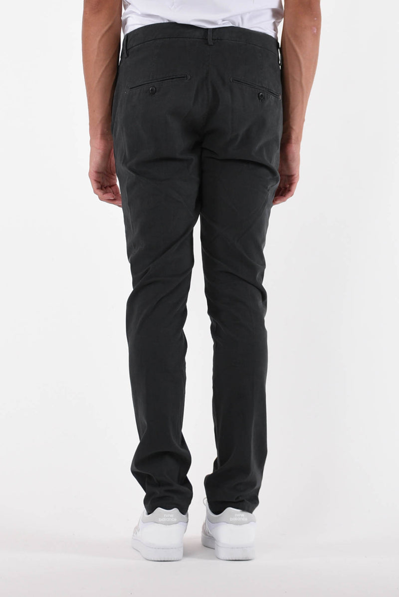 DONDUP Pantaloni gaubert in cotone