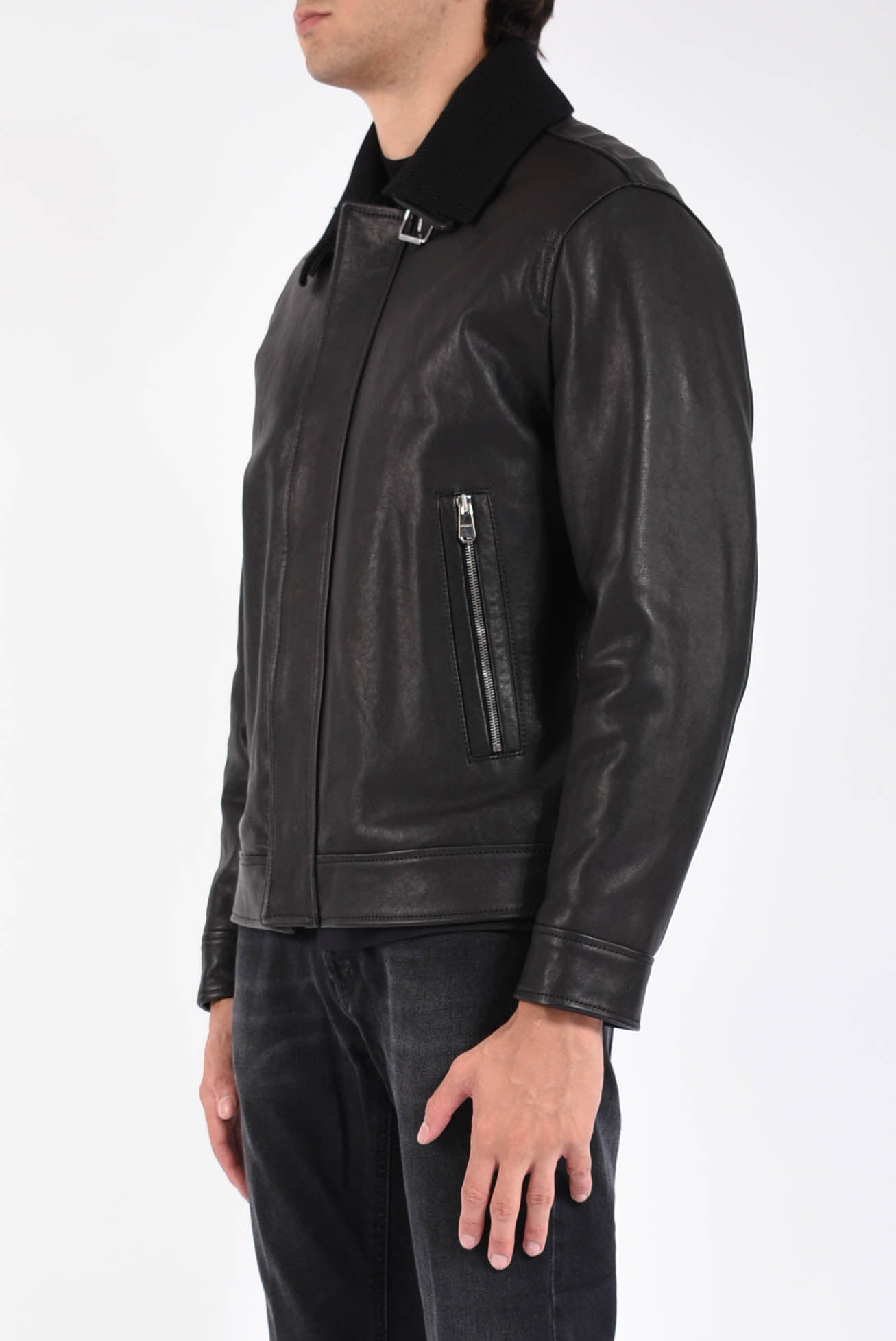 Giubbino aviatore regular in nappa