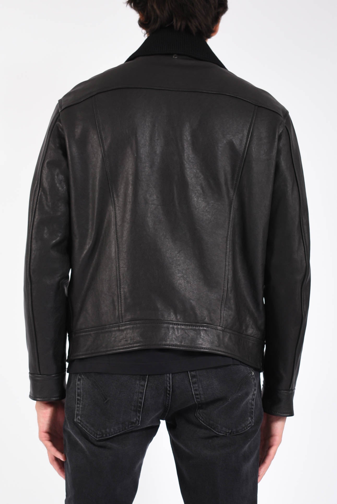 Giubbino aviatore regular in nappa