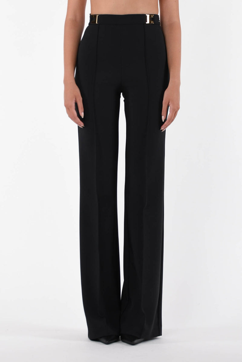 ELISABETTA FRANCHI pantaloni a palazzo