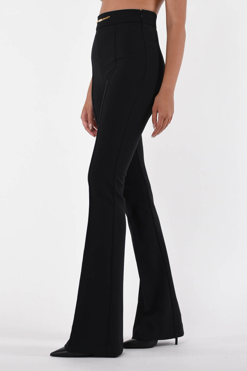 ELISABETTA FRANCHI pantaloni a zampa
