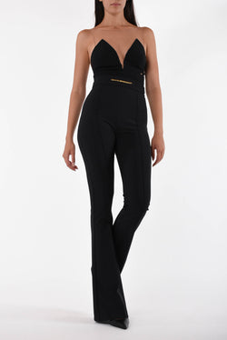 ELISABETTA FRANCHI pantaloni a zampa