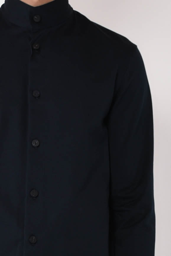 EMPORIO ARMANI Camicia in jersey di cotone