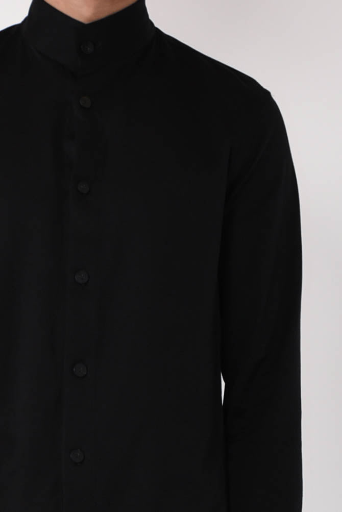 EMPORIO ARMANI Camicia in jersey di cotone