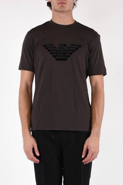 EMPORIO ARMANI T-shirt in jersey pima
